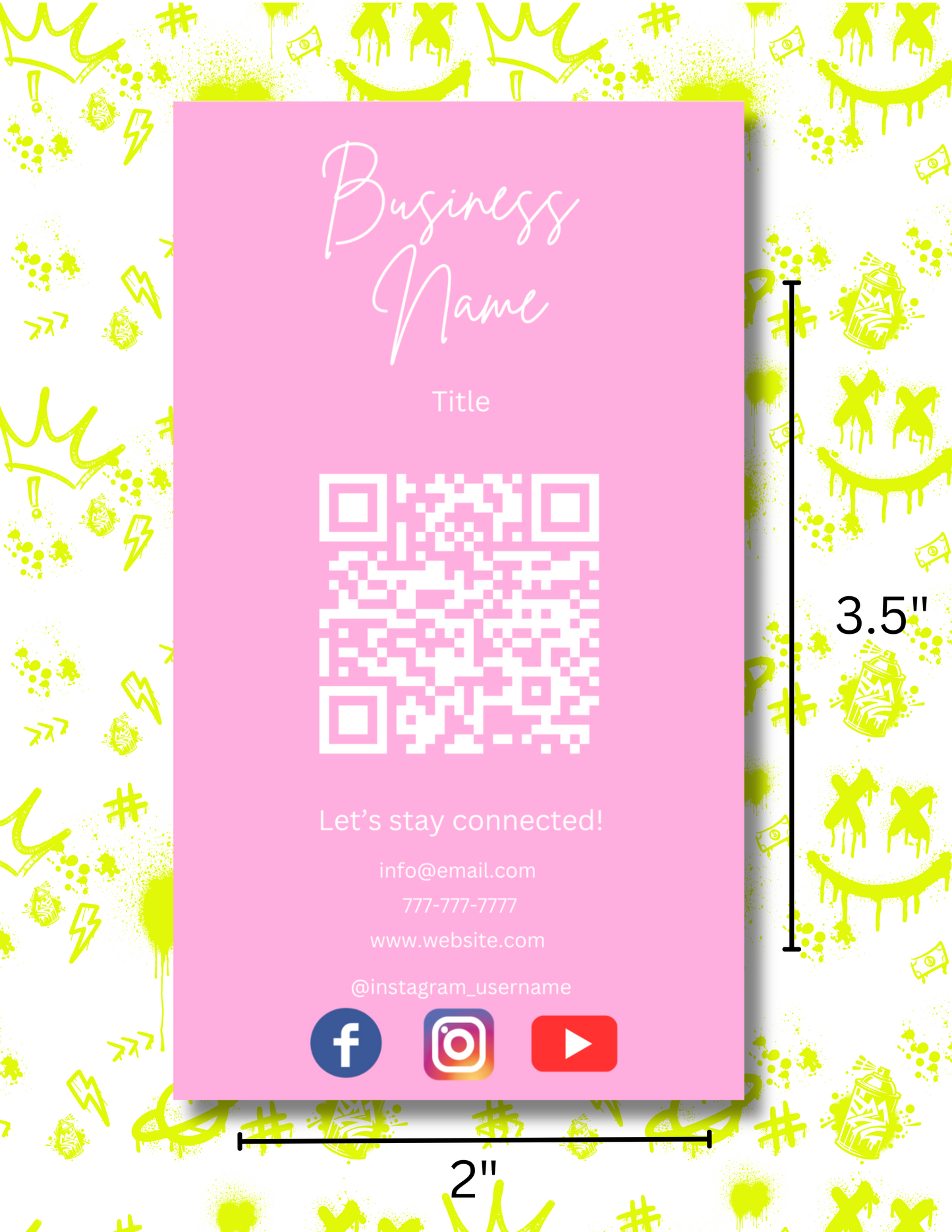 Instagram Business Cards (Hair Stylist)
