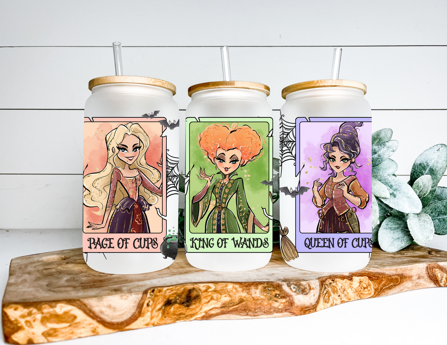 Hocus Pocus Glass Can