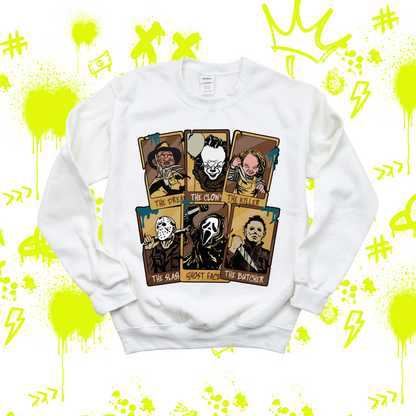 Horror Characters Crewneck