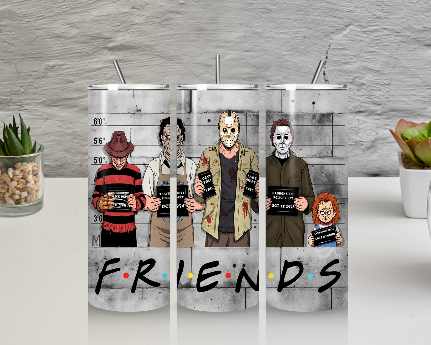 Horror Friends Tumbler