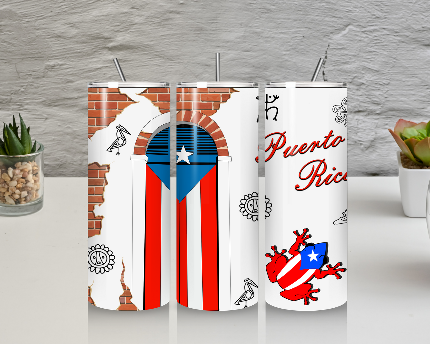 Puerto Rico Tumbler