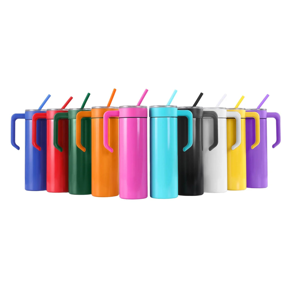 Custom 20oz Laser Engraved Straight Tumbler| Personalized Stainless Steel Tumbler