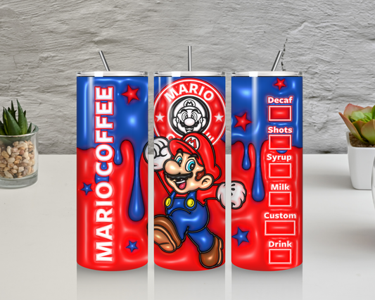 Mario Coffee Tumbler