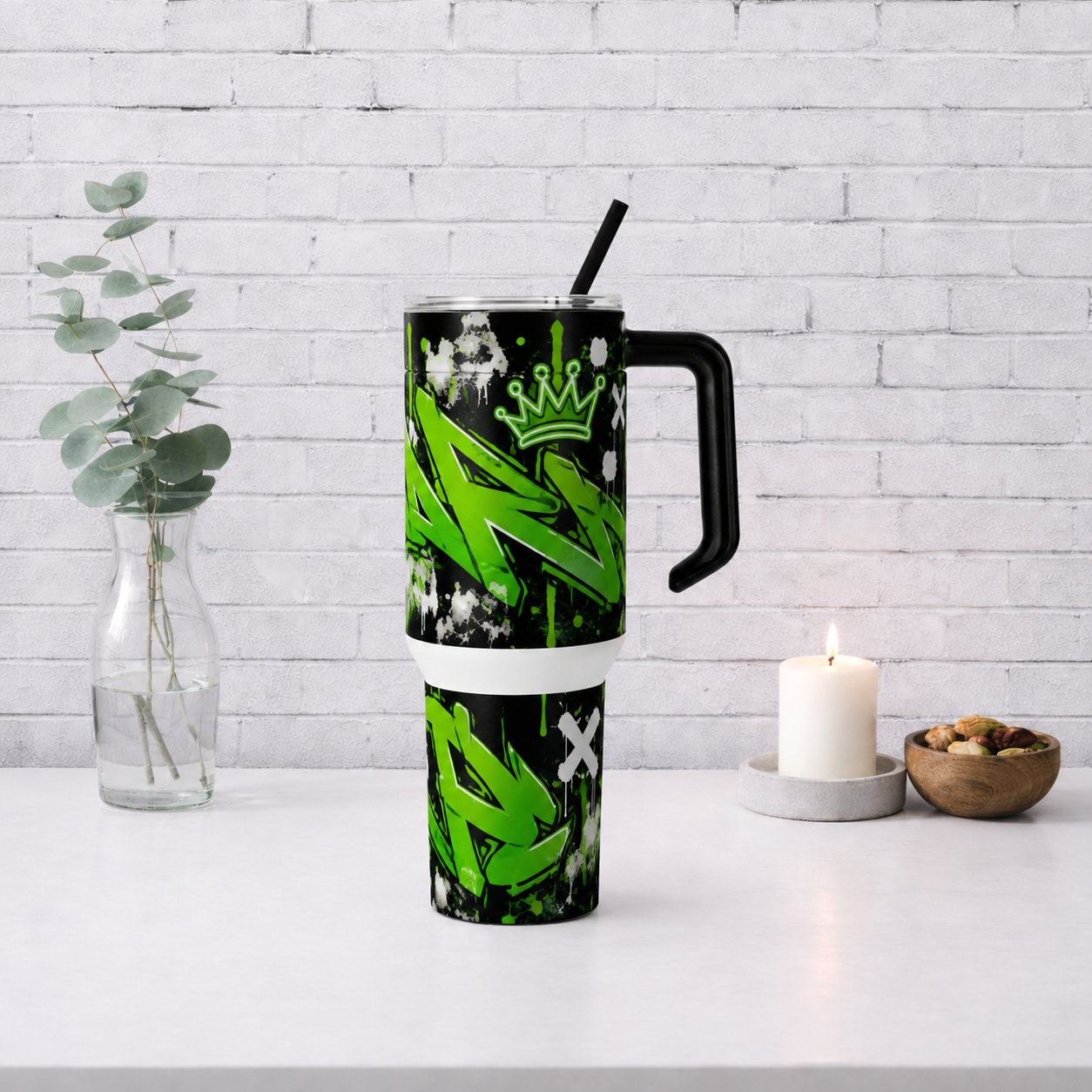 Custom 40oz Sublimation Tumbler | Personalized Stainless Steel Tumbler
