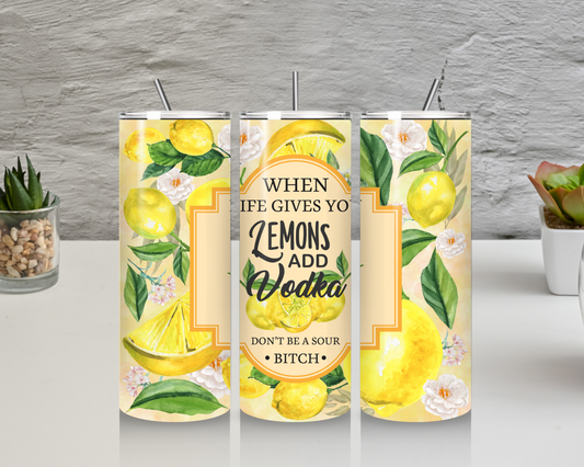 Lemons Tumbler