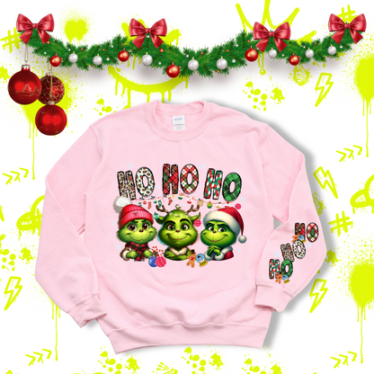 Ho Ho Ho Grinch Crewneck