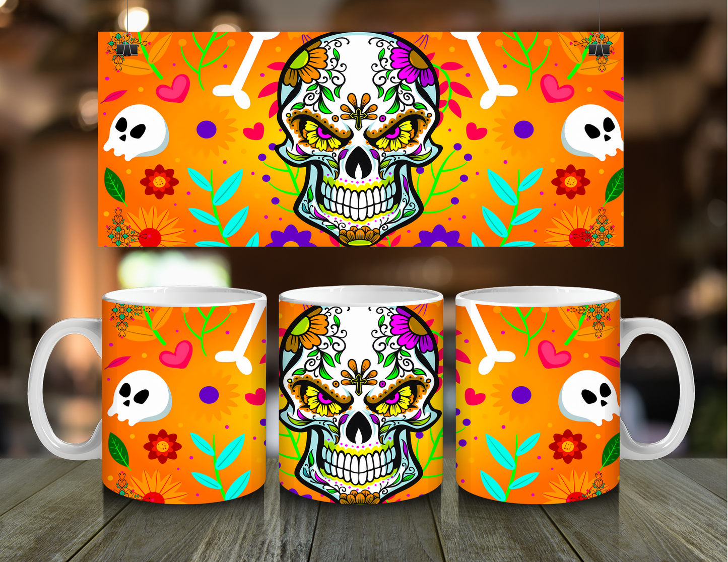 Skulls Mug