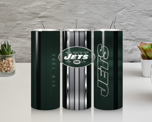 NFL Jets Tumbler