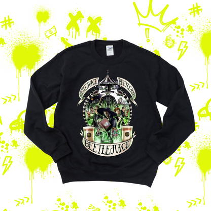 Beetlejuice Crewneck