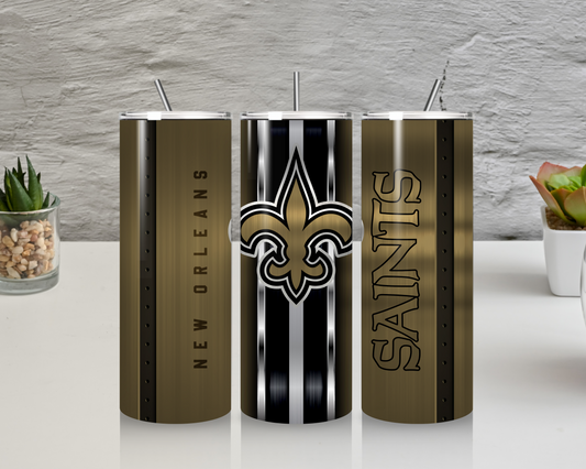 NFL Saints Tumbler