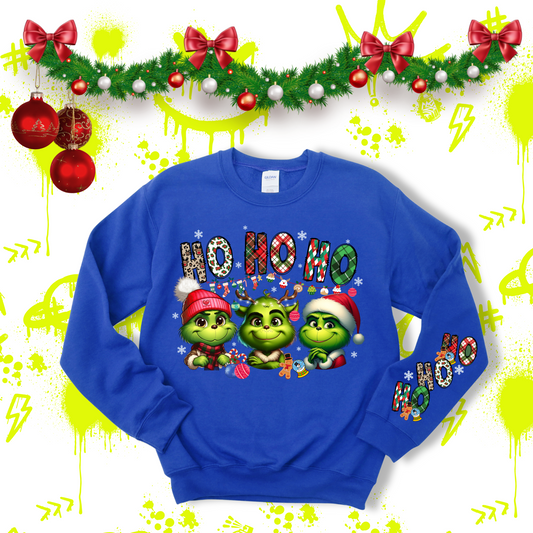 Ho Ho Ho Grinch Crewneck