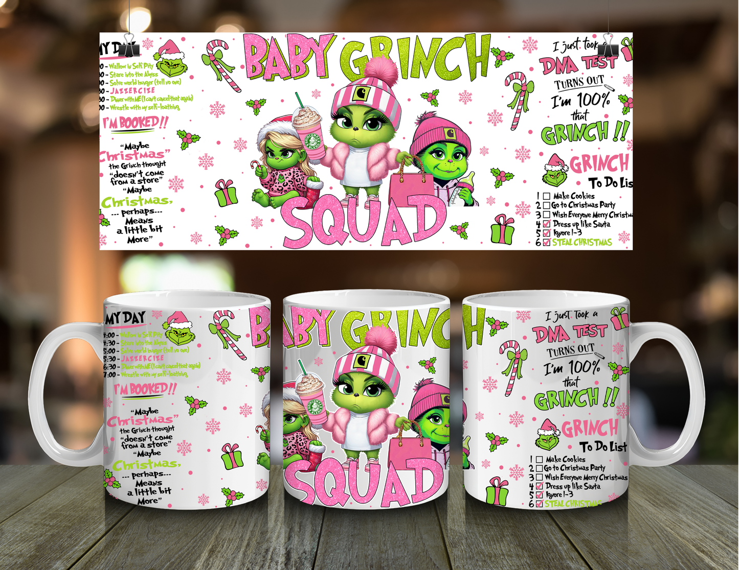 Baby Grinch Mug