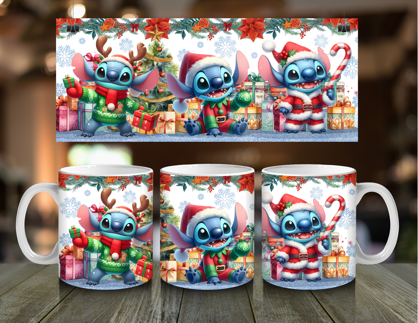 Christmas Stitch Mug