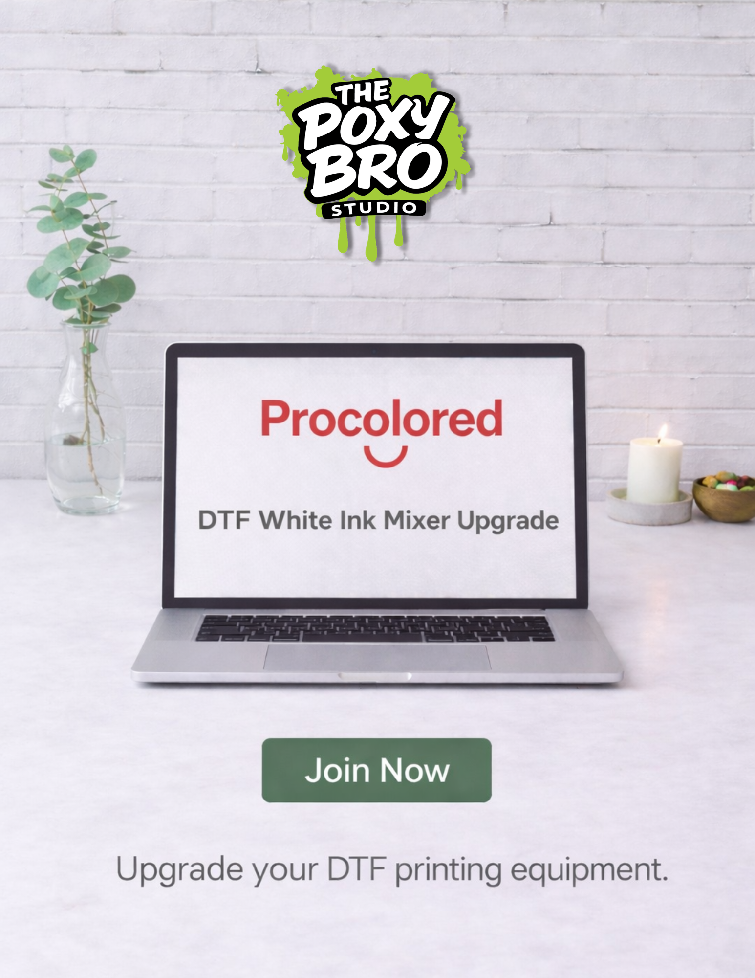 DTF White Ink Mixer Upgrade Course (Procolored Focus)