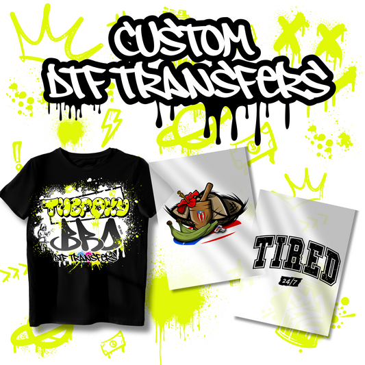 Custom DTF Transfers