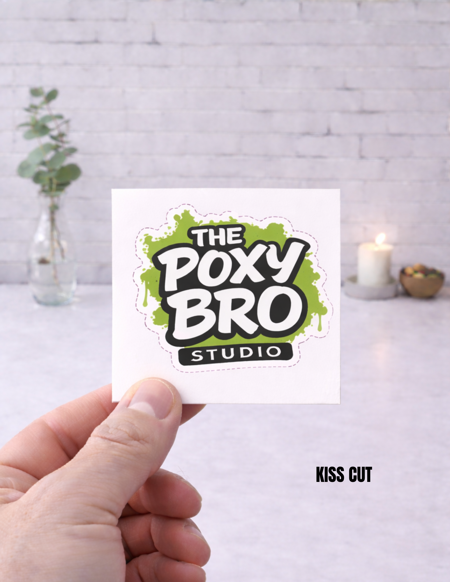 Custom Shape Waterproof Stickers – High-Quality | Kiss Cut | Die Cut