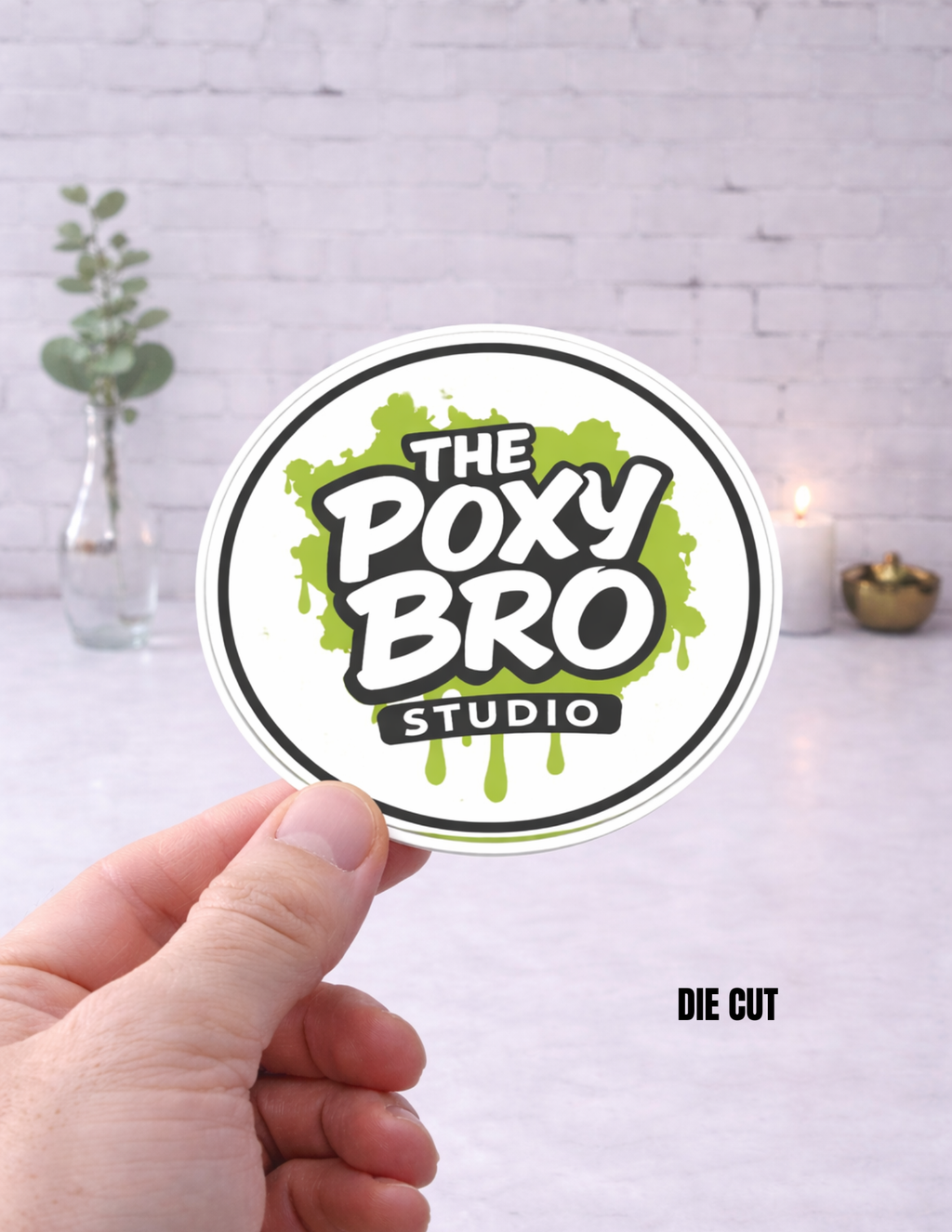 Custom Round Waterproof Stickers – High-Quality | Kiss Cut | Die Cut