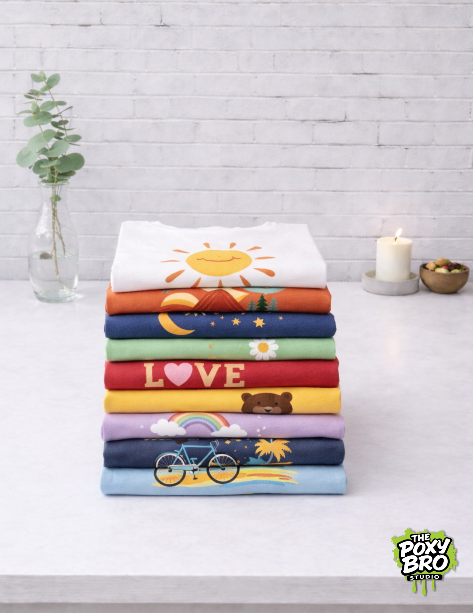 Custom Printed 100% Cotton T-Shirts