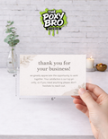 Professional Business Thank You Cards | Premium Custom Card Sets